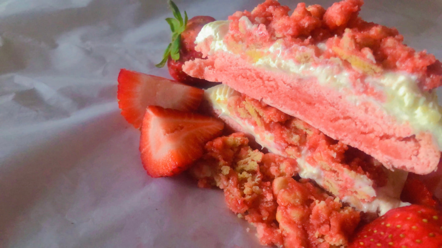 Strawberry Shortcake Cookie